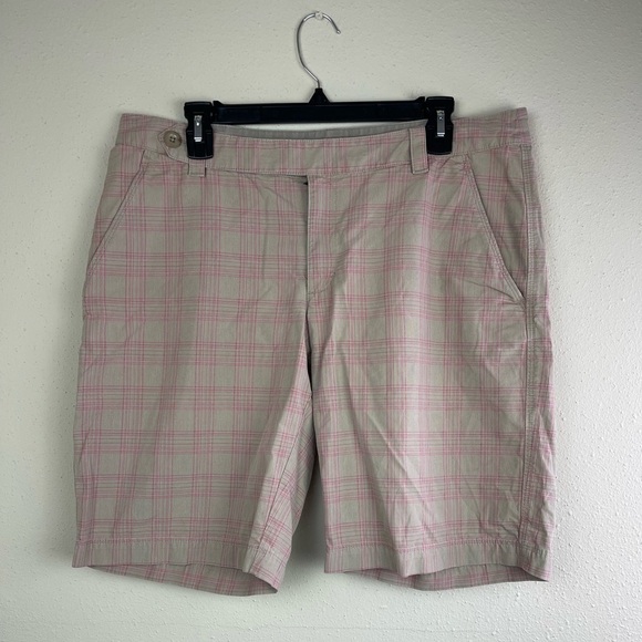 The North Face Mendocino Plaid Shorts Size 14 - Picture 1 of 6